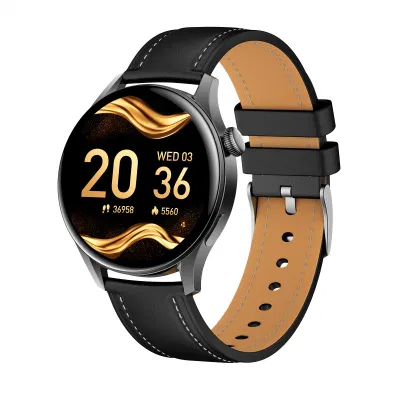Schermo rotondo da 1,32 pollici 360 * 360 Wearfit PRO Chiamata Smartwatch Cardiofrequenzimetro Sport Smart Watch Bracciale Dw3